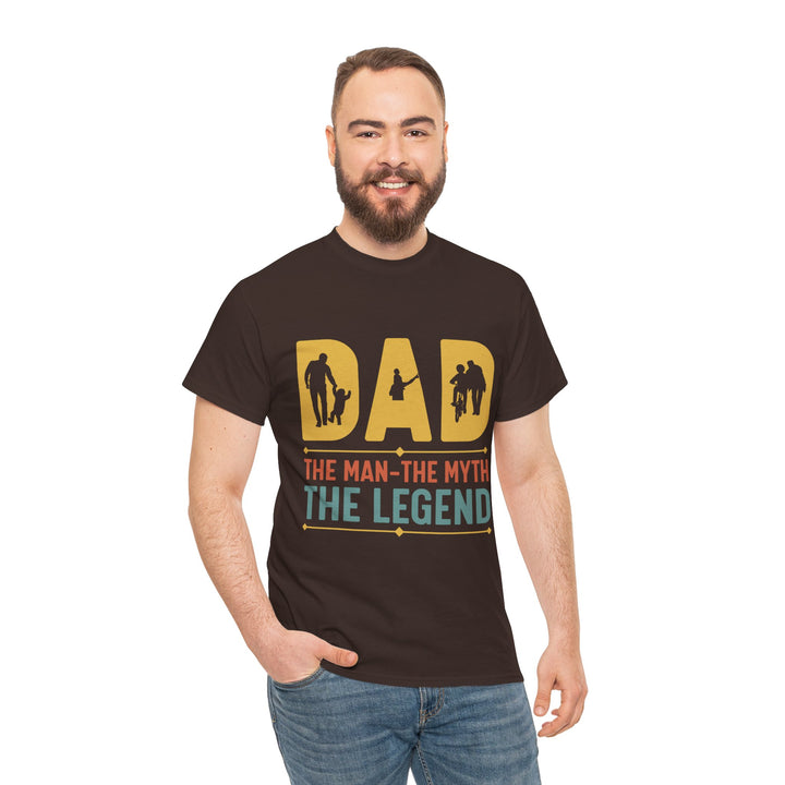 Dad's T-Shirt - Dad The Man The Myth The Legend Design