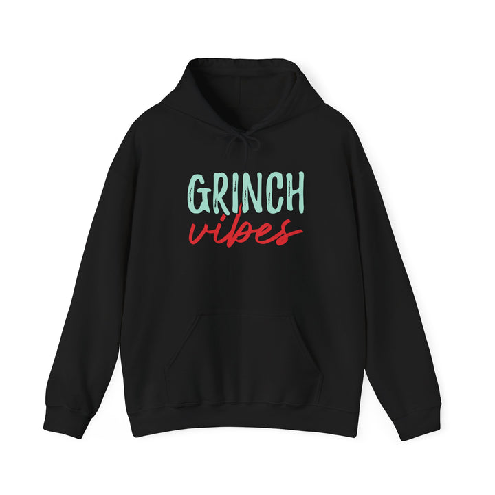 Grinch Vibes Unisex Hoodie - Cozy Holiday Sweatshirt for Christmas Spirit