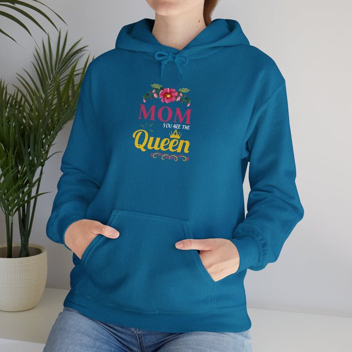 Mom's Hooded Sweatshirt – Mom You Are The Queen Design