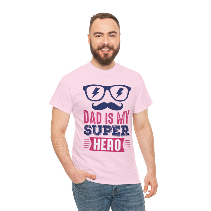 Dad's T-Shirt - Dad Is My Superhero Design