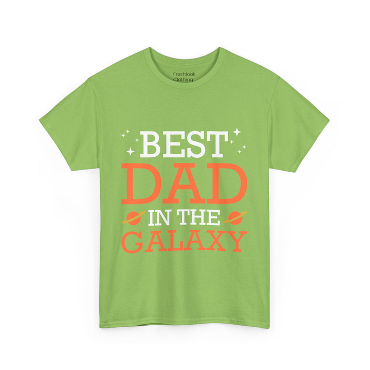 Dad's T-Shirt - Best Dad in the Galaxy Design