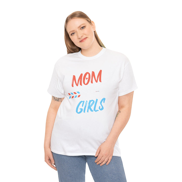 Mom’s T-shirt – Mom of Girls Design