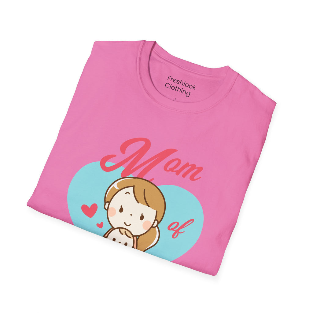 Mom T-Shirt - Mom of Boys Design