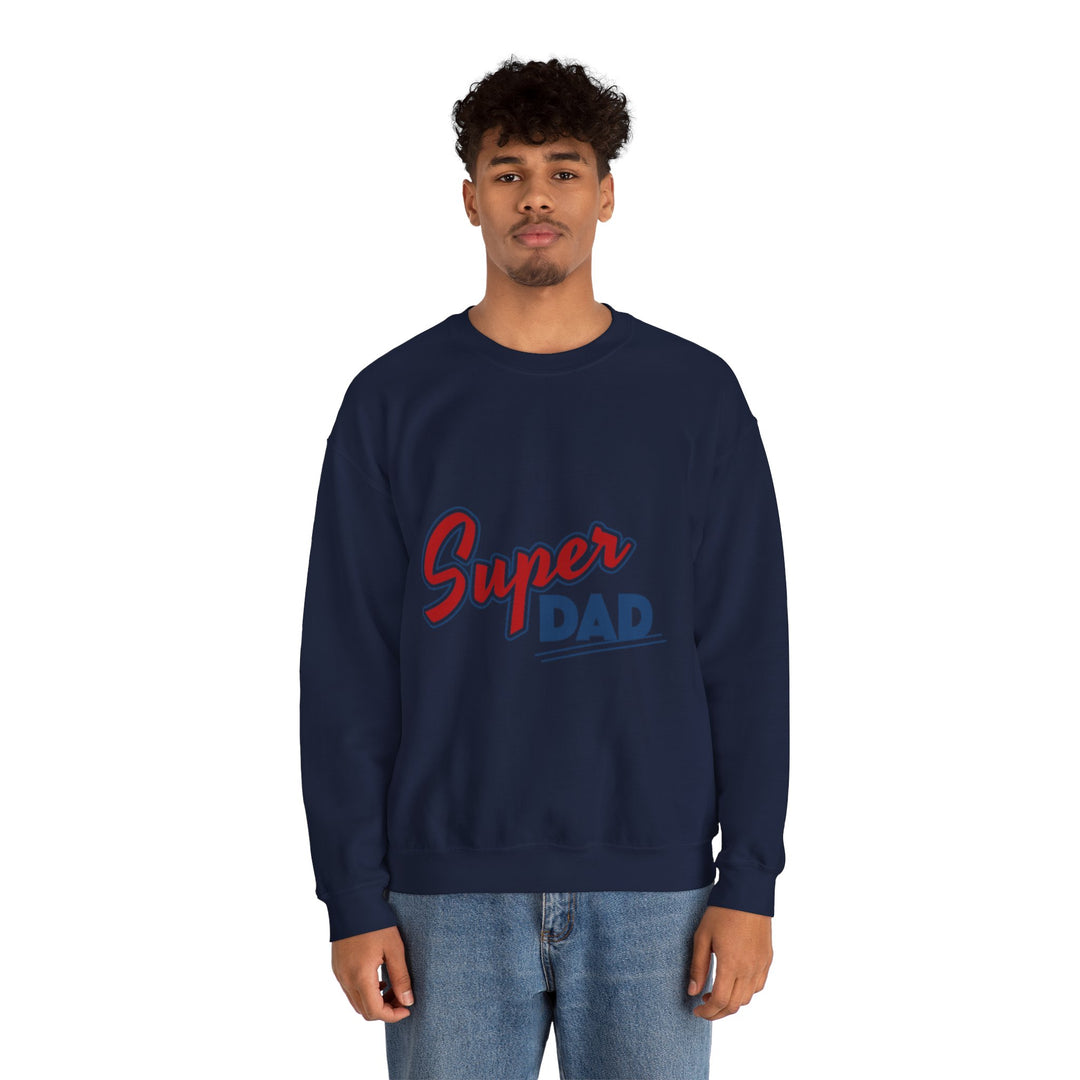 Dad’s Sweatshirt – Super Dad Perfect Father's Day Gift Design