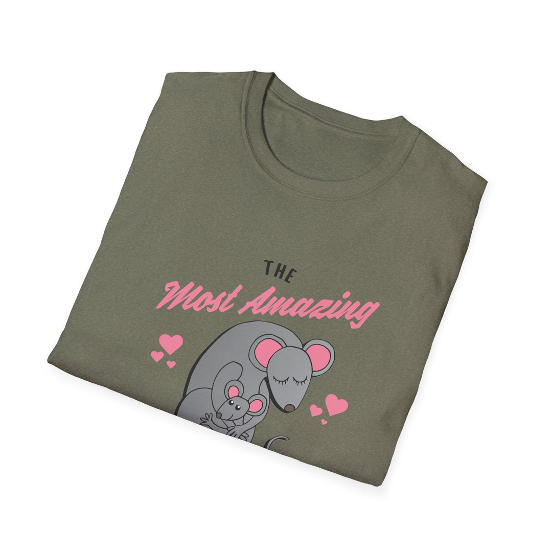 Mom T-Shirt - The Most Amazing Mom Design