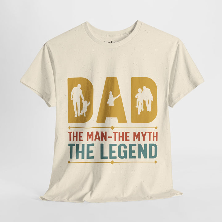 Dad's T-Shirt - Dad The Man The Myth The Legend Design