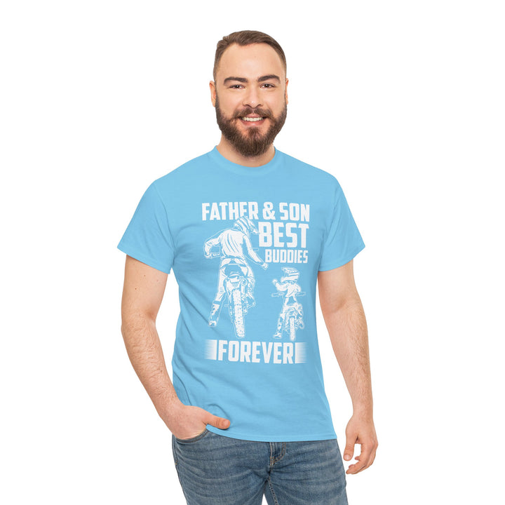 Dad's T-Shirt - Father & Son Best Buddies Forever Design