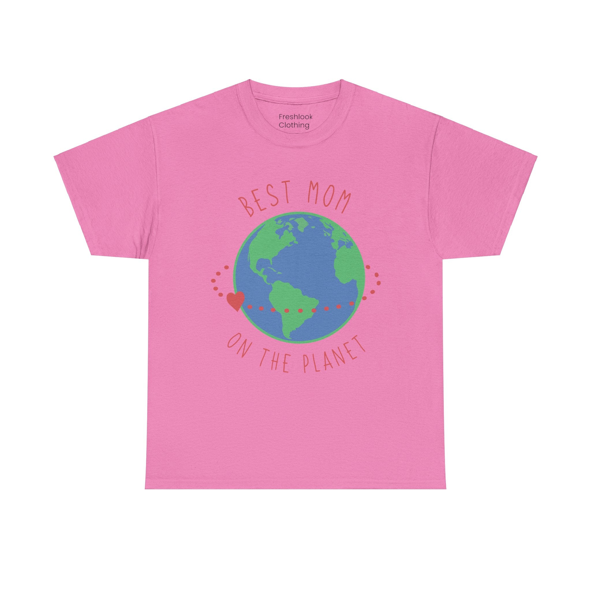 Mom T-Shirt - Best Mom on the Planet Design