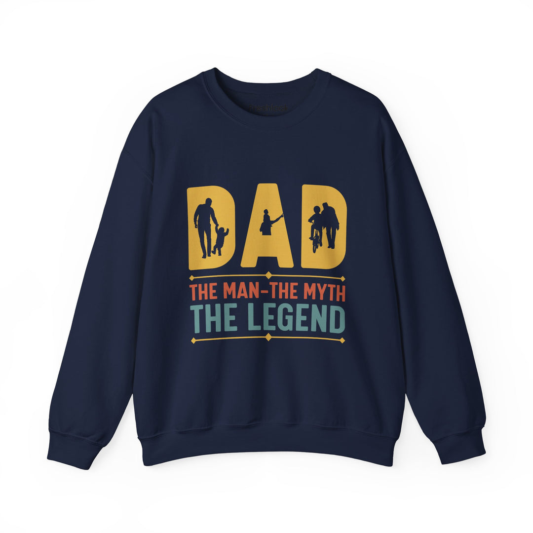 Dad’s Sweatshirt – Dad The Man The Myth The Legend Design