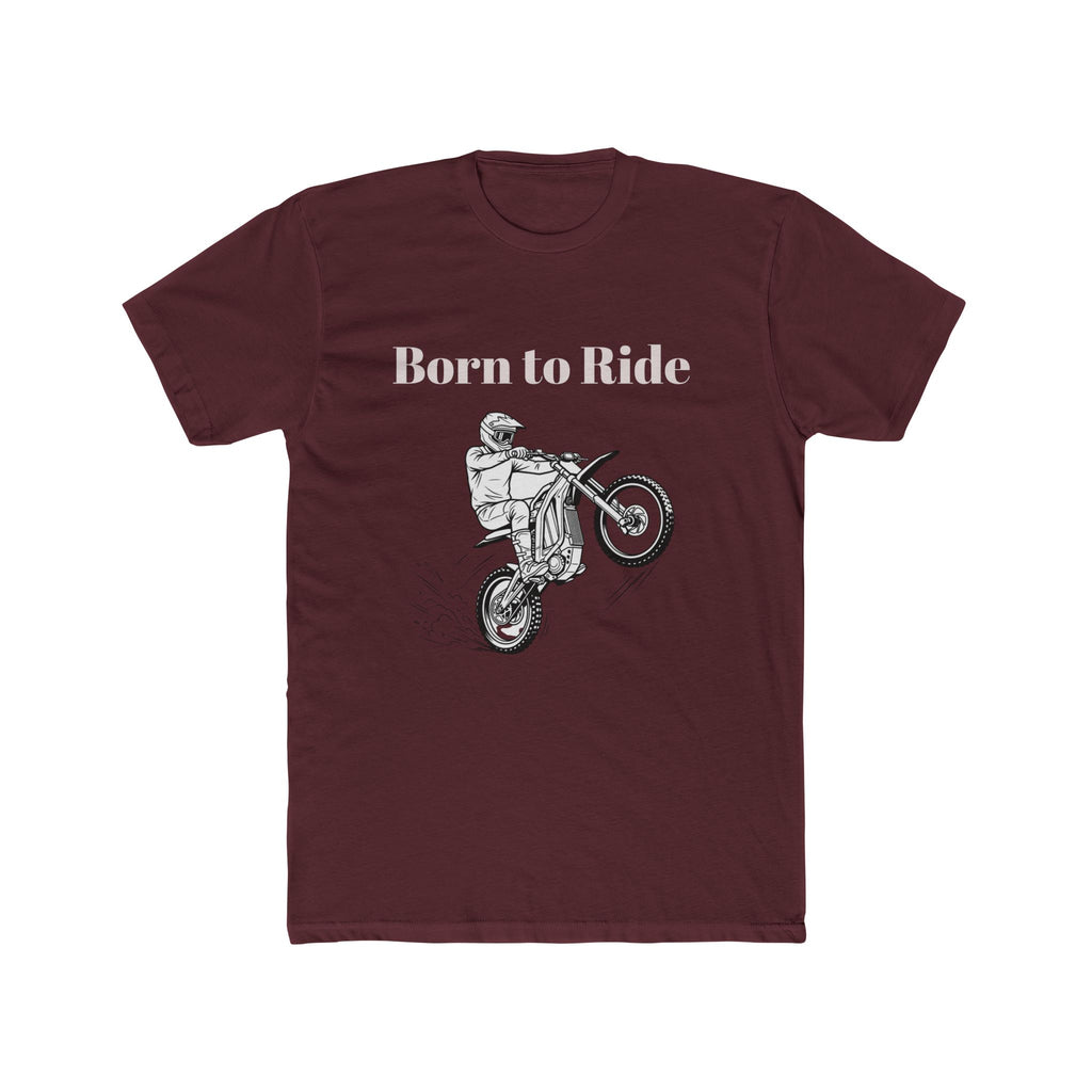 Born to Ride Dirt Bike Tee | Motocross Rider Graphic T-Shirt