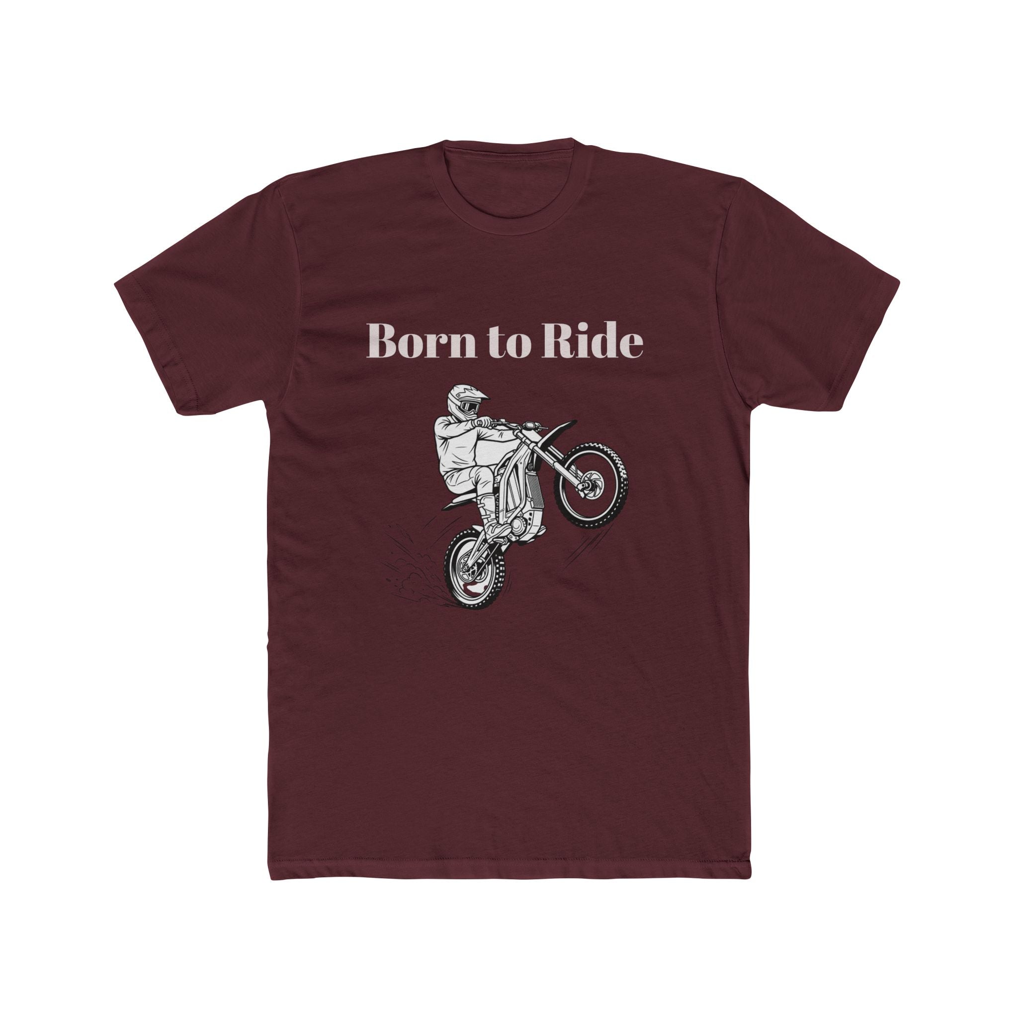 Born to Ride Dirt Bike Tee | Motocross Rider Graphic T-Shirt