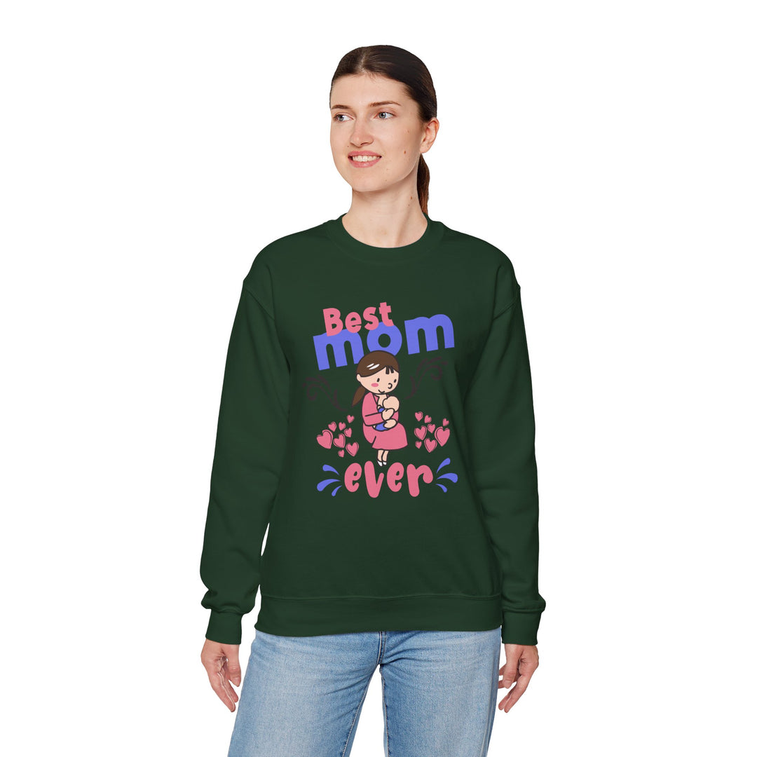 Mom's Sweatshirt - Best Mom Ever Design