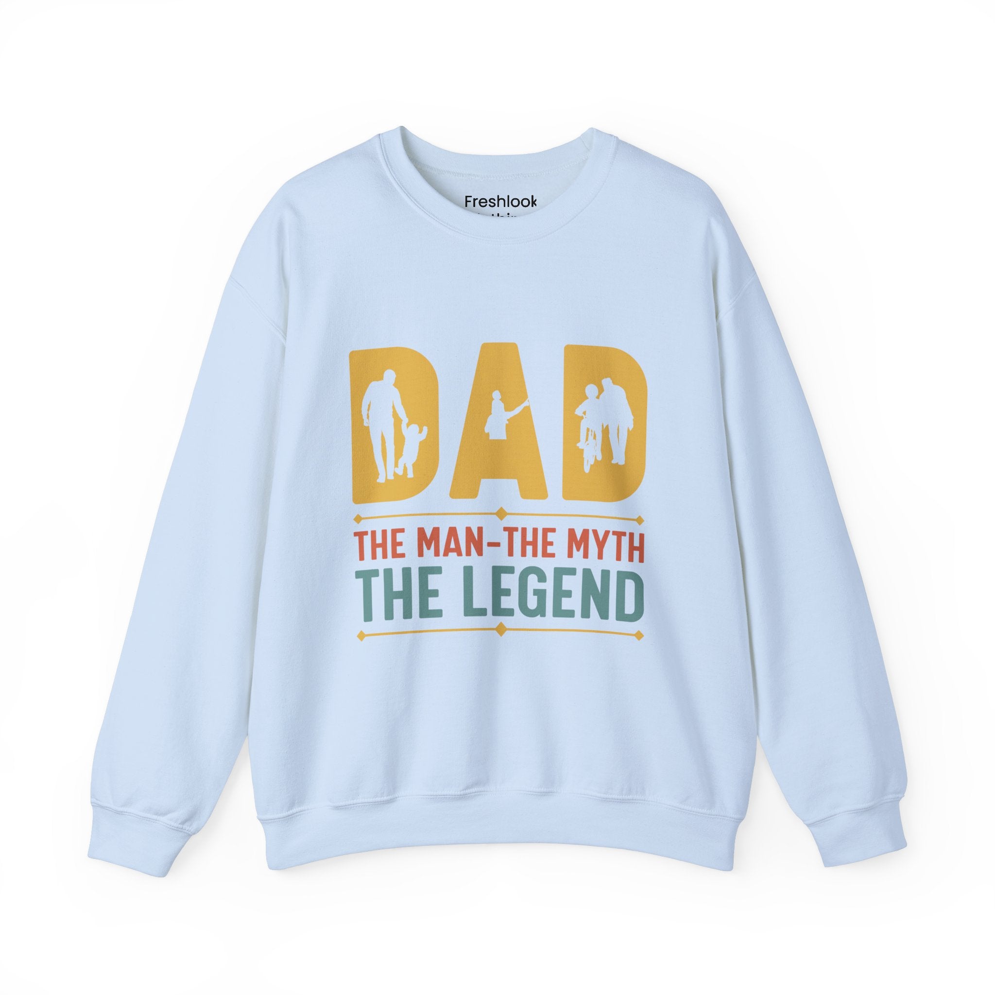 Dad’s Sweatshirt – Dad The Man The Myth The Legend Design