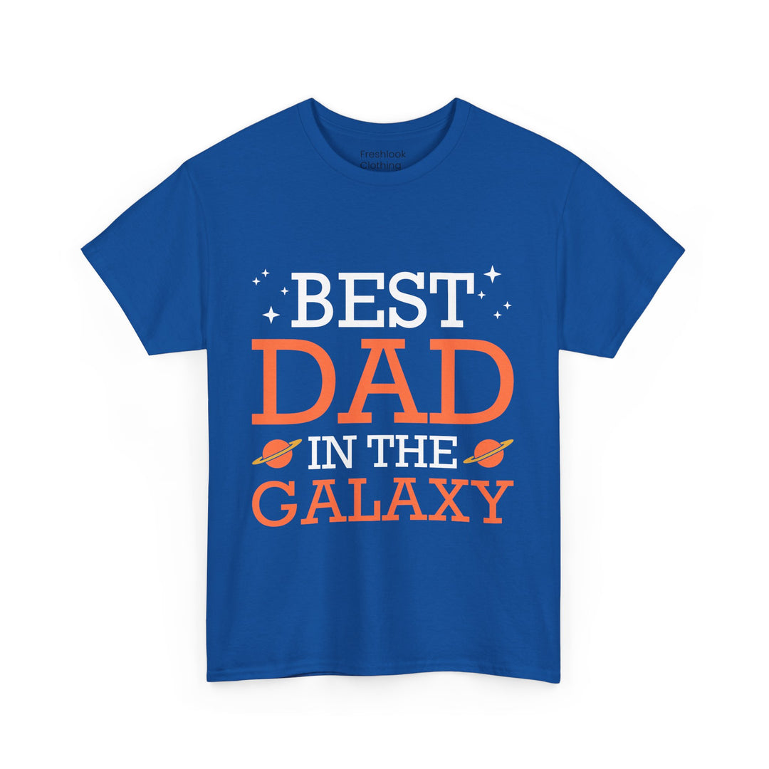 Dad's T-Shirt - Best Dad in the Galaxy Design