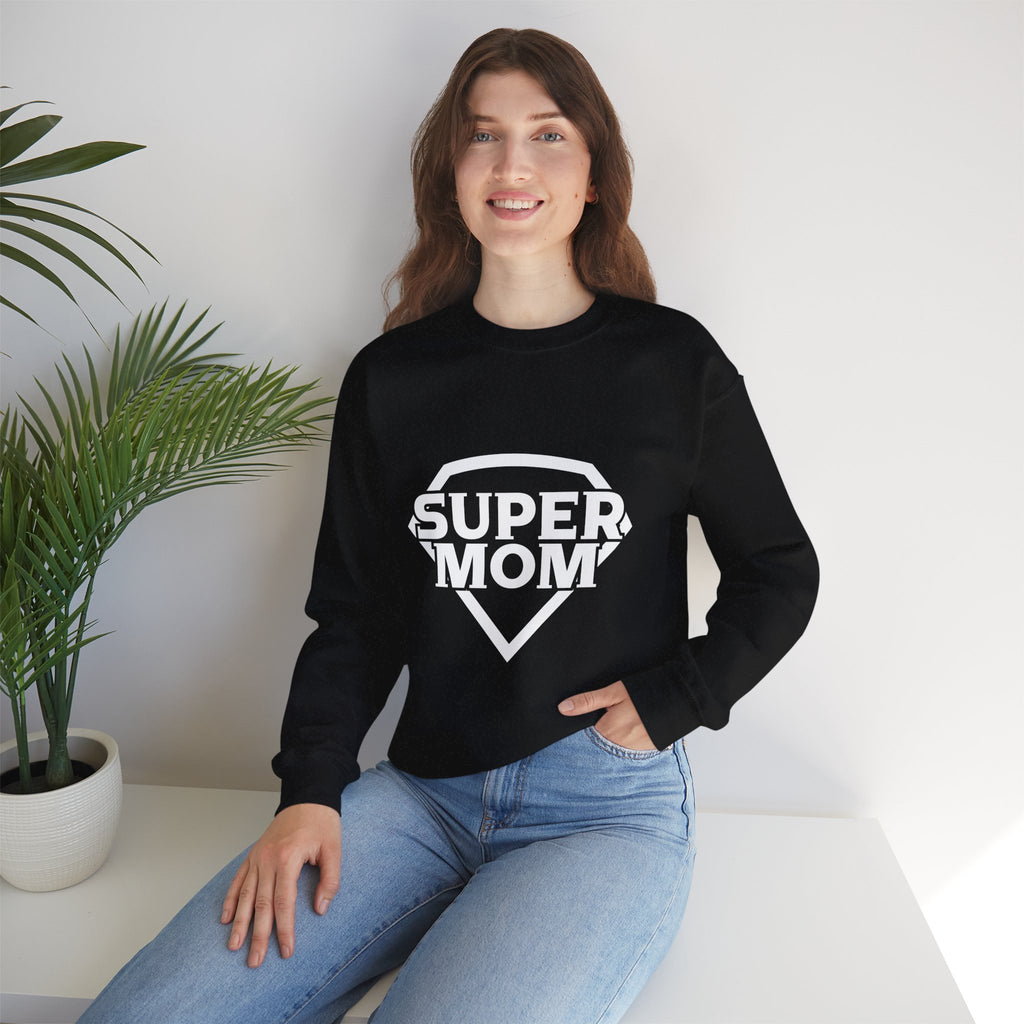 Mom Sweatshirt - Super Mom Design
