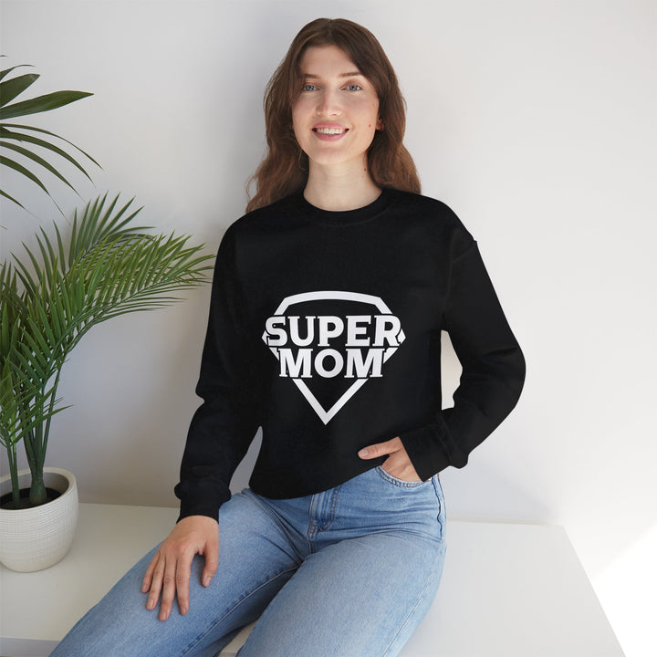 Mom's Sweatshirt - Super Mom Design