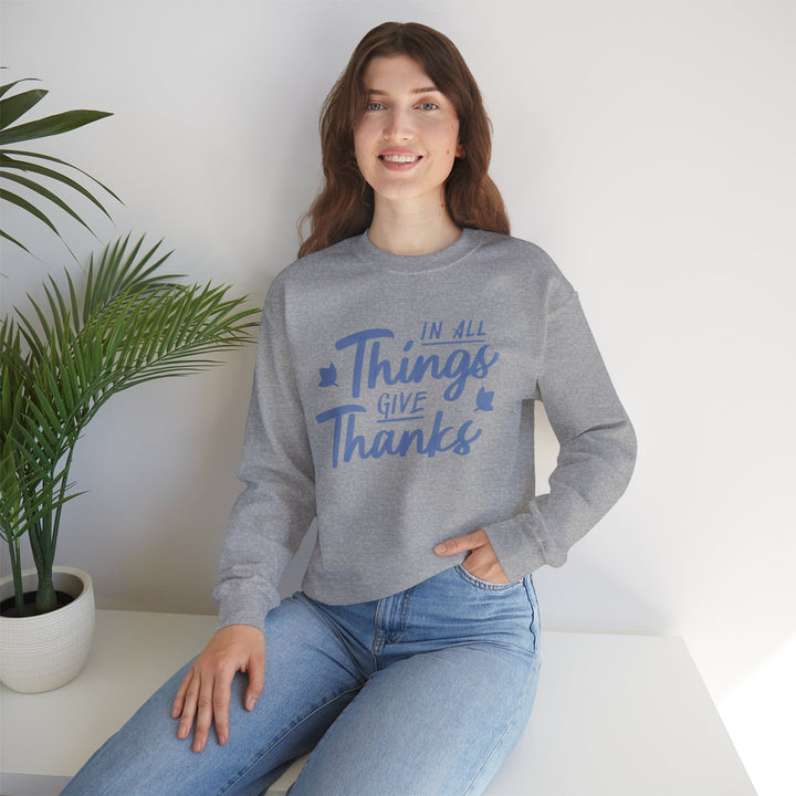 In All Things Give Thanks Design